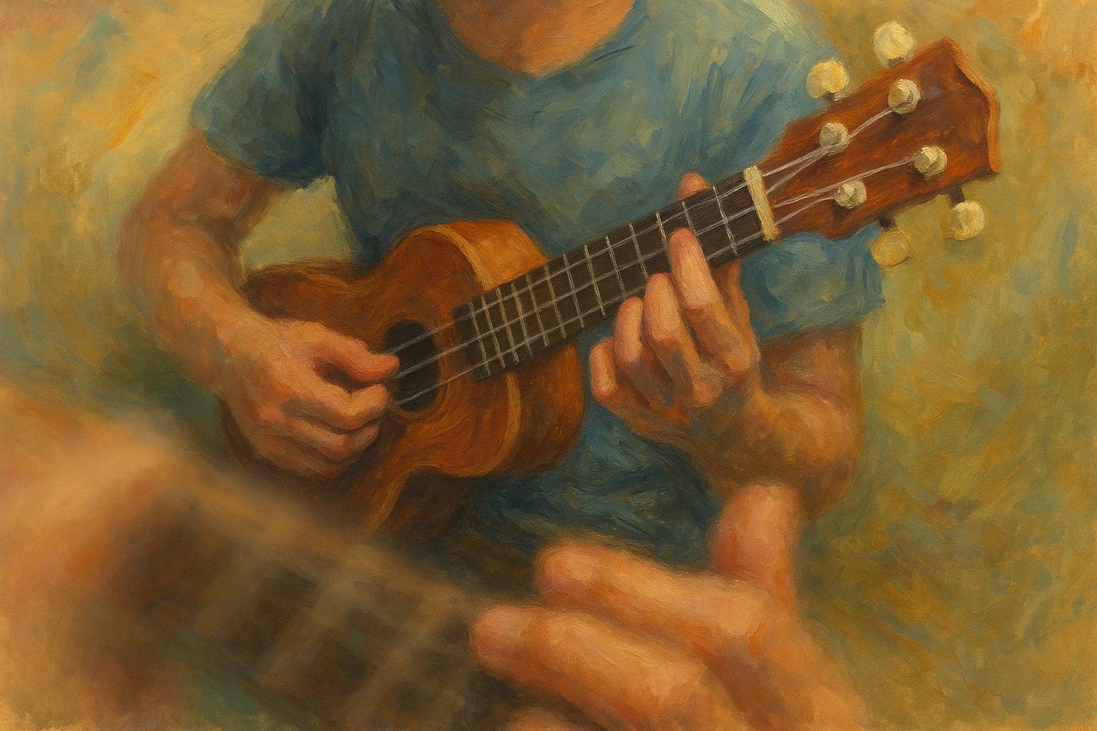 Comprendre la construction d’un accord barré au ukulélé