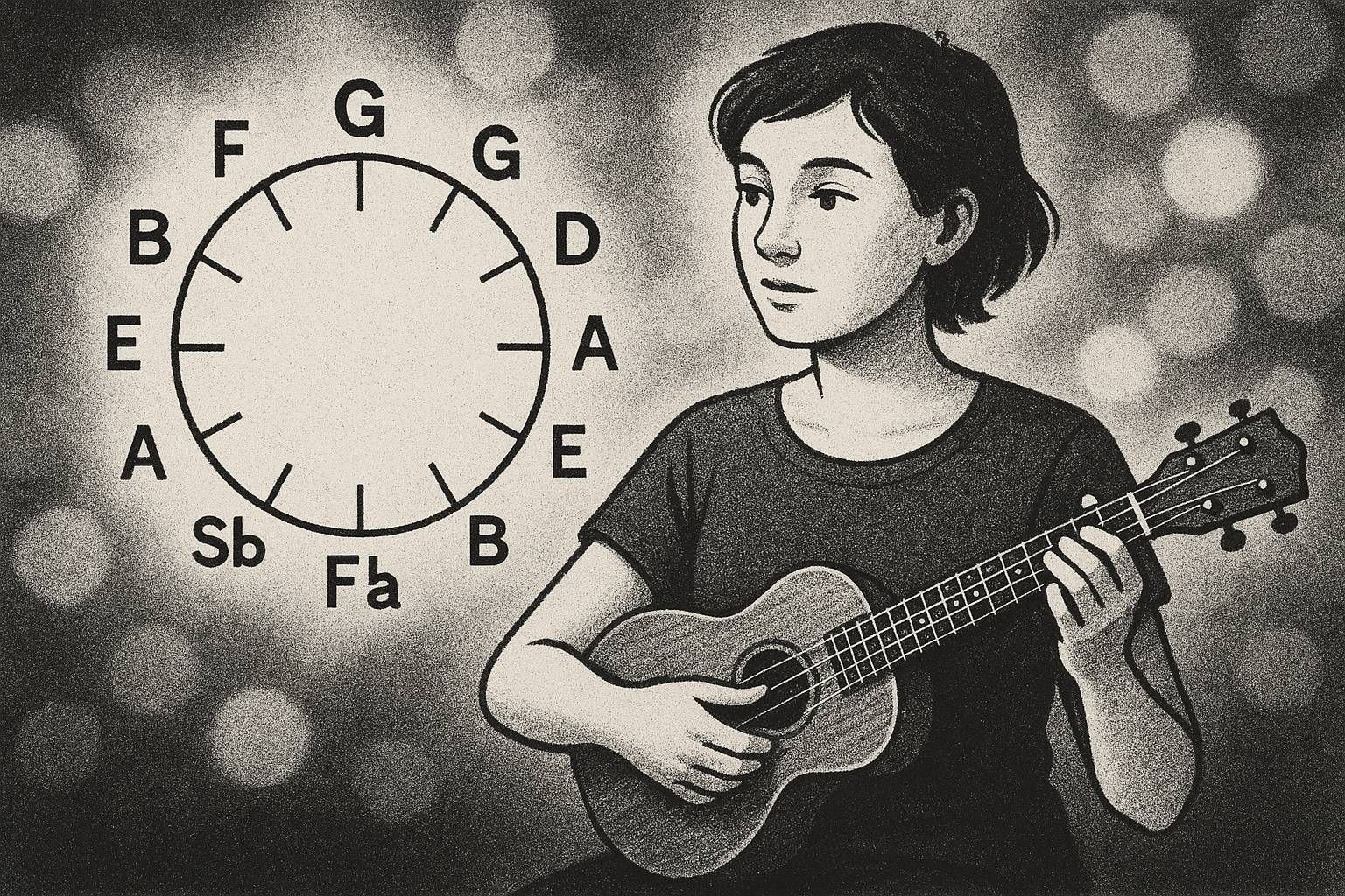 Comprendre le cycle des quintes pour mieux improviser au ukulélé