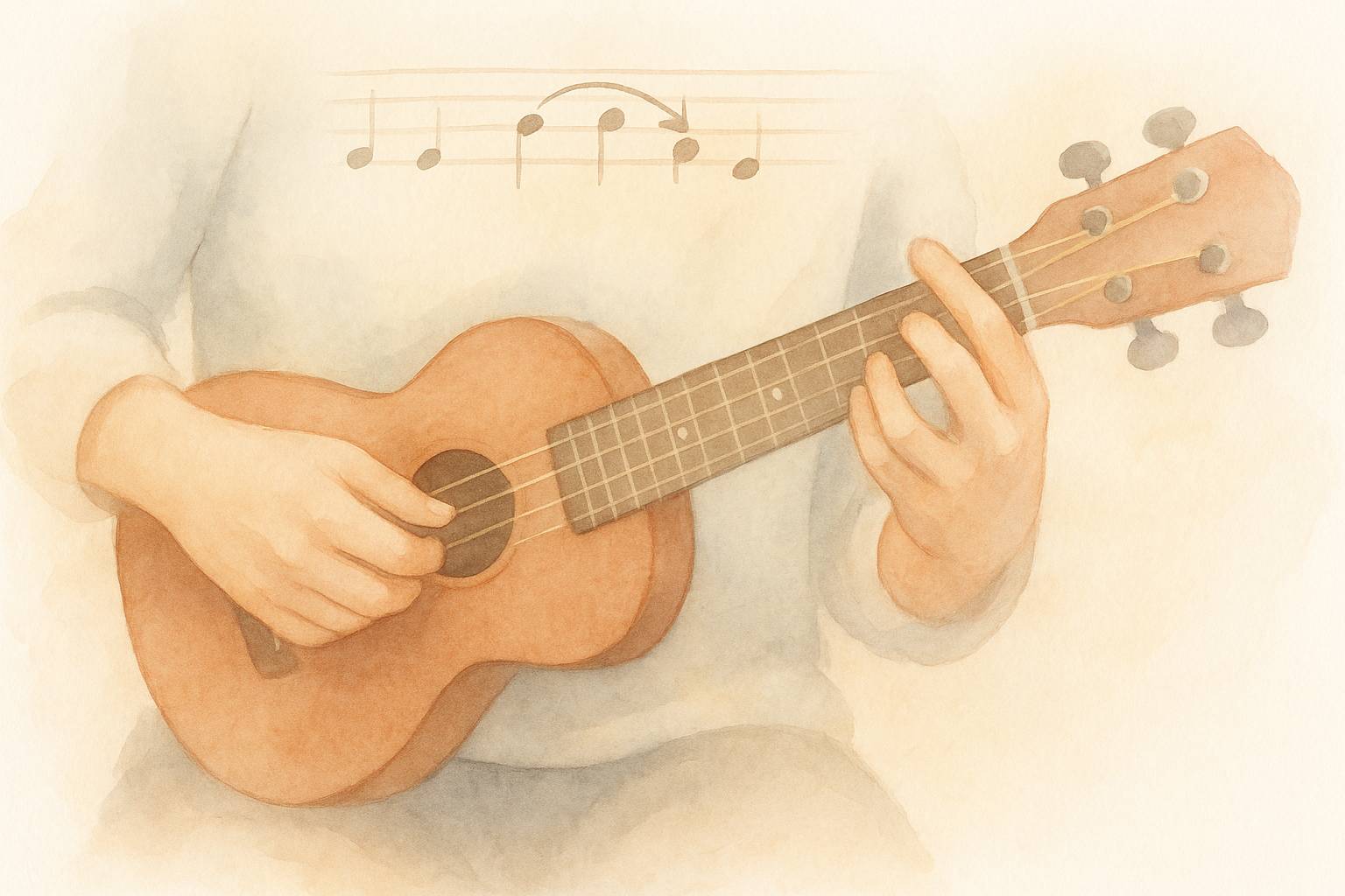 Comment intégrer les notes de passage dans vos morceaux au ukulélé