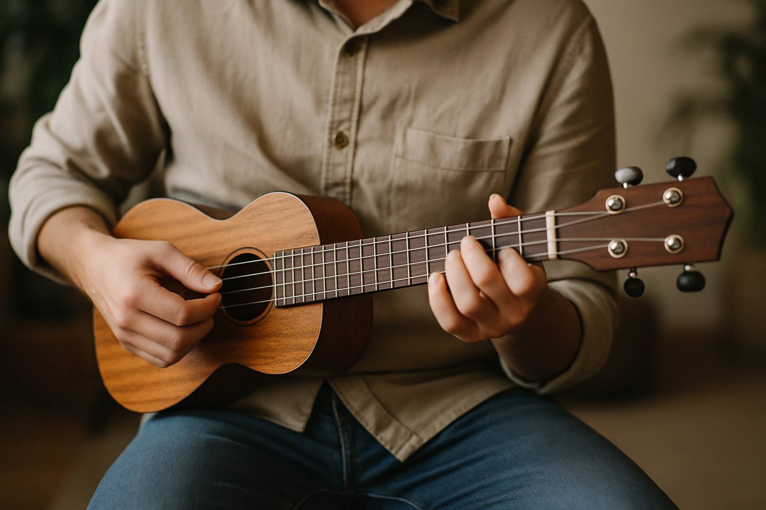 Comment jouer « la javanaise » au ukulélé