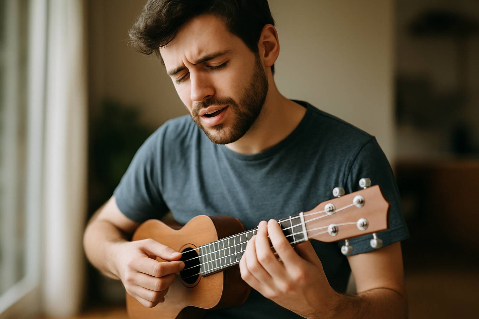 Rythmes simples et efficaces pour accompagner someone you loved au ukulélé